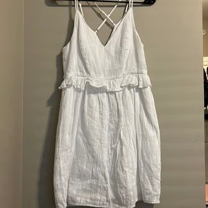 BCBG white dress size 4